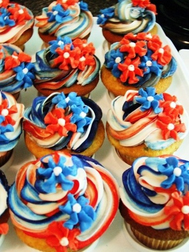 Memorial Day Cupcakes