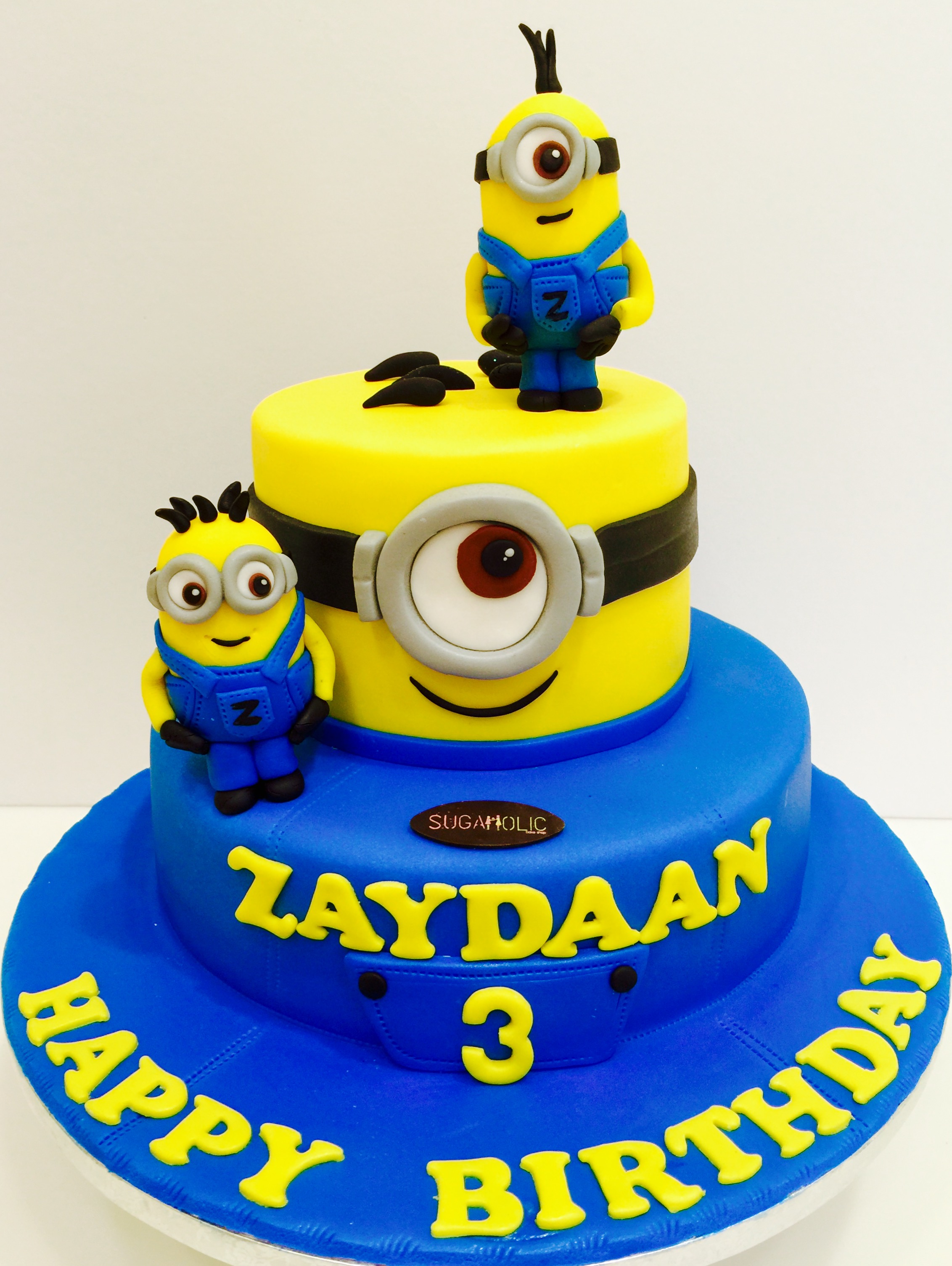 Minion Birthday Cake