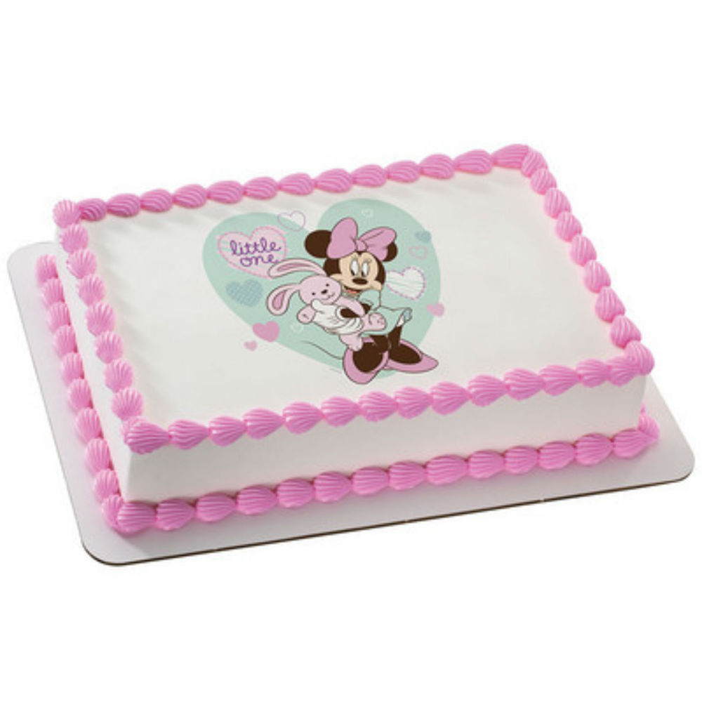 Minnie Mouse Edible Cake Topper