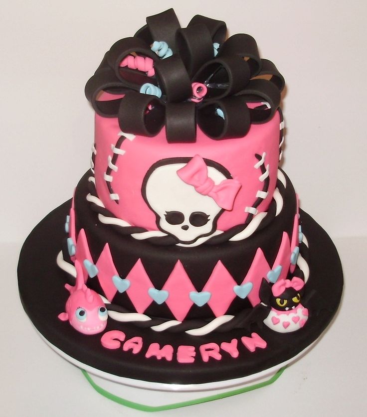 Monster High Birthday Cake Monster High Birthday Cake