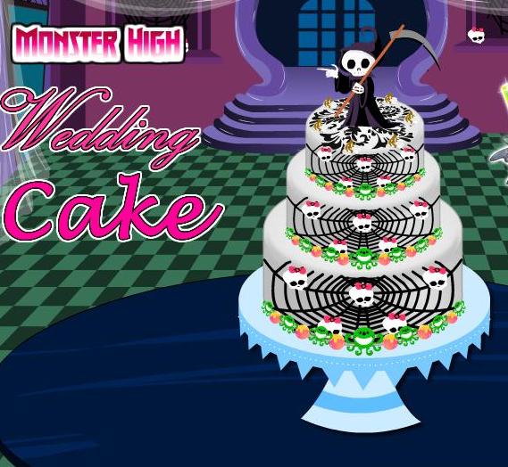 Monster High Cake Games to Play