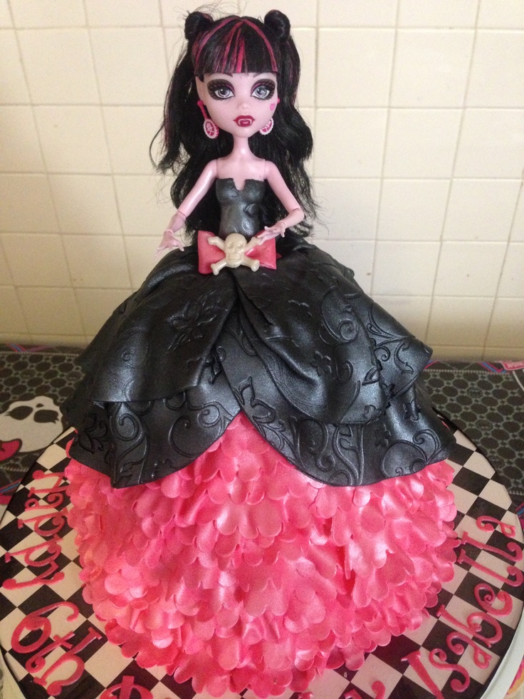 Monster High Doll Cake Monster High Doll Cake
