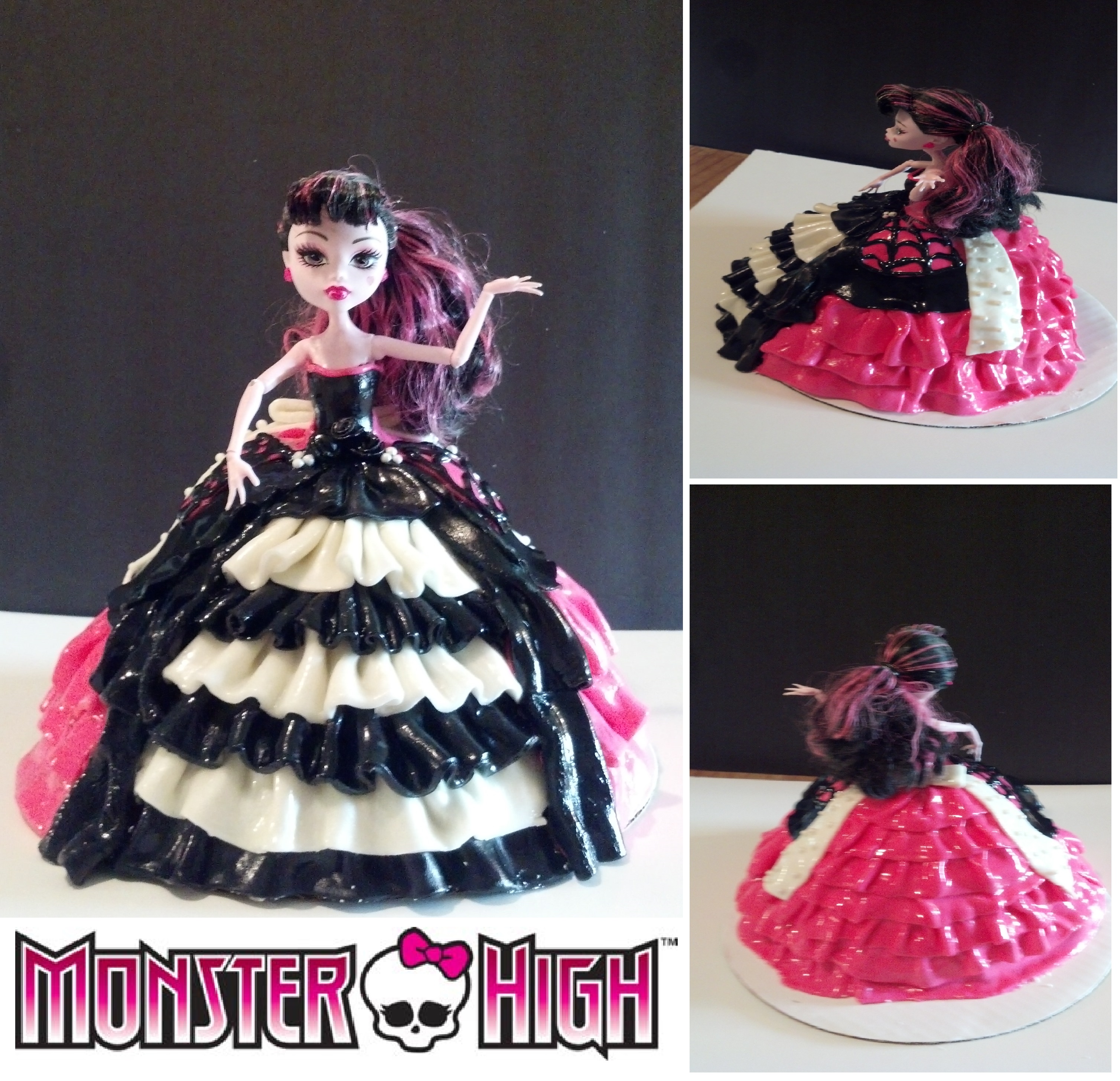 Monster High Doll Cake Monster High Doll Cake