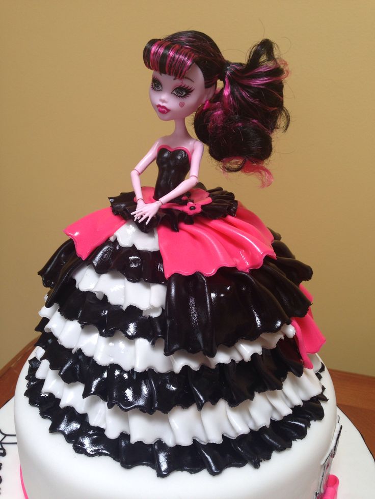 Monster High Doll Cake Monster High Doll Cake