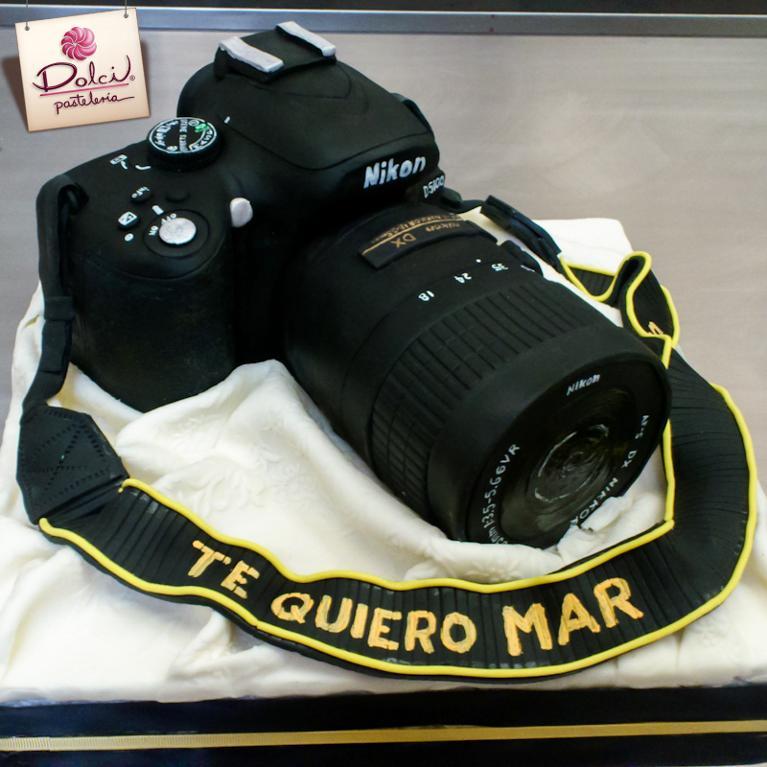 Nikon Camera Cake Design