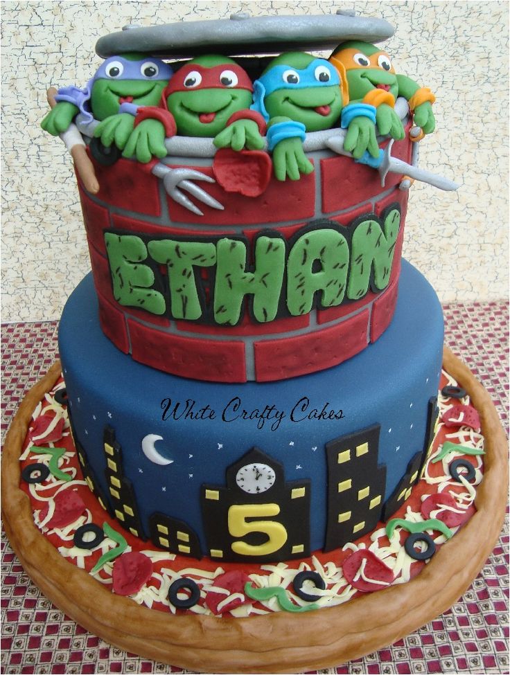 12 Photos of Ninja Turtle Cake Cakes 12 Photos of Ninja Turtle Cake Cakes