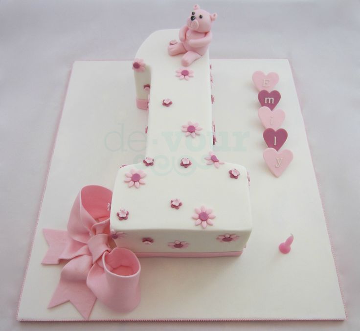 Number 1 First Birthday Cakes for Girls Number 1 First Birthday Cakes for Girls