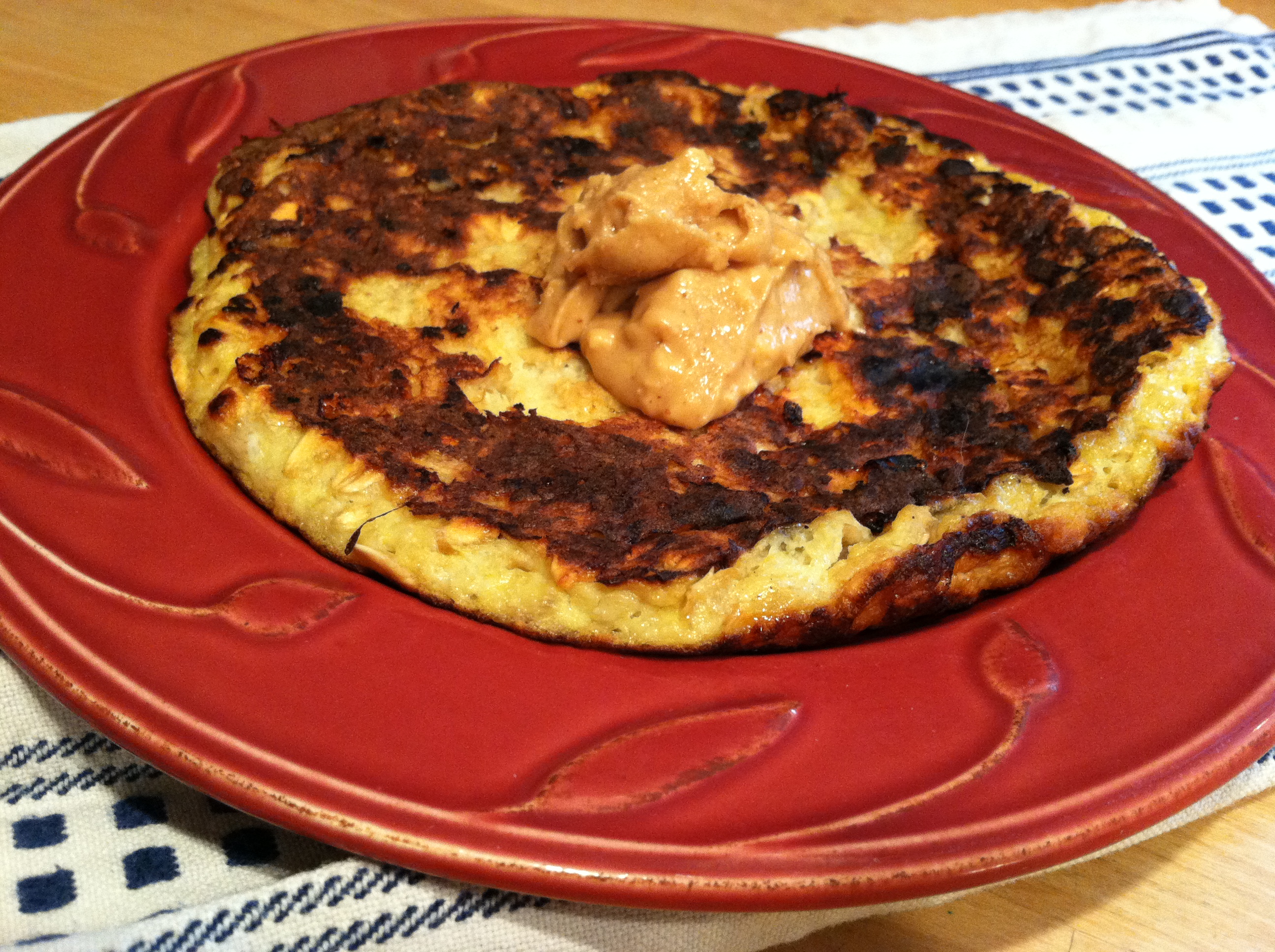 Oats and Banana Egg Pancake