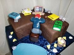 Office Retirement Cake Ideas