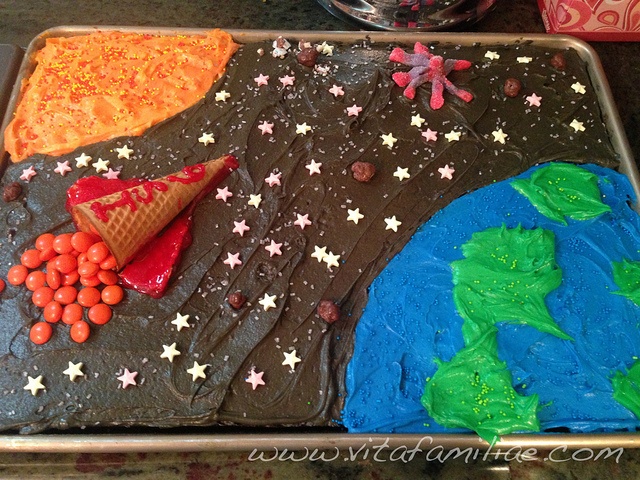Outer Space Birthday Cake Ideas