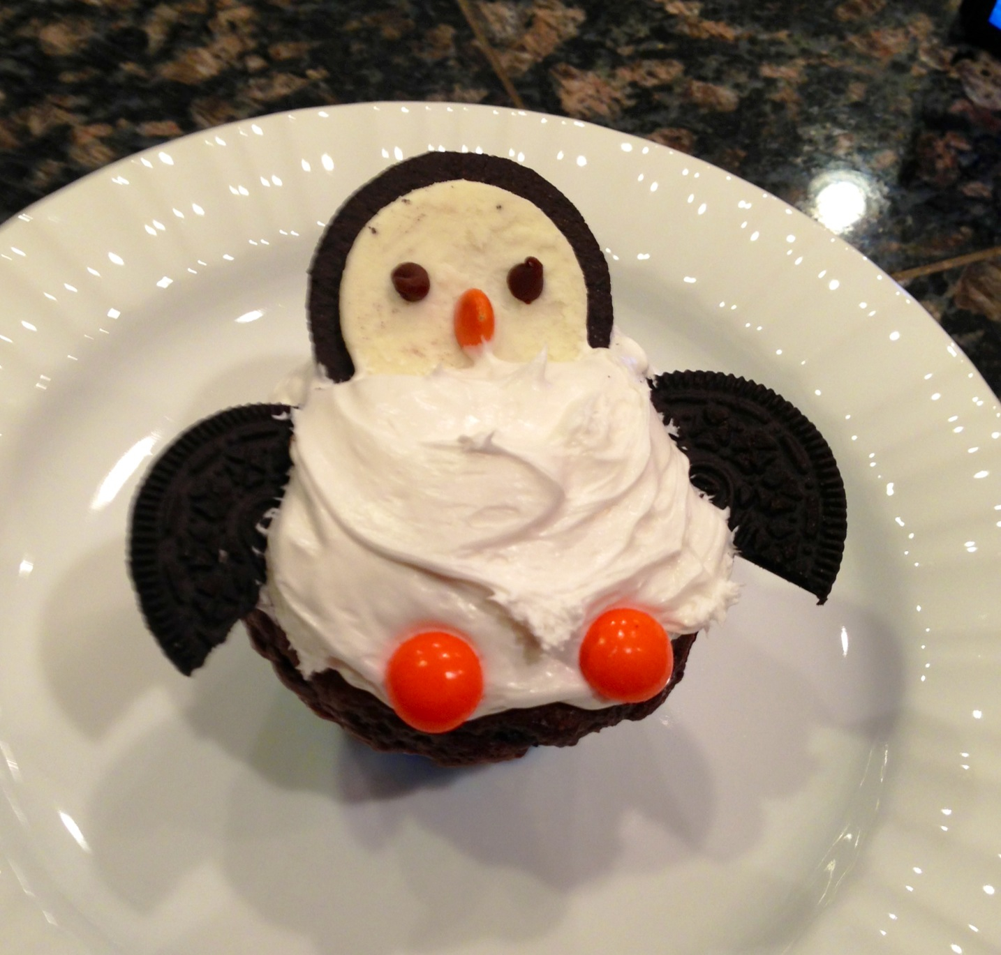 Penguin Cupcake Ideas