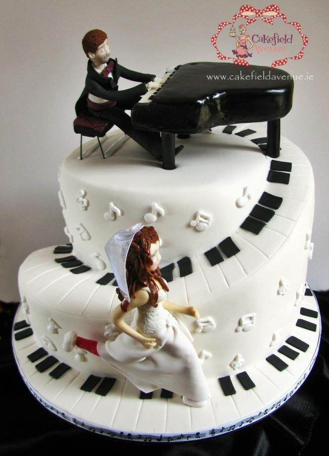 Piano Wedding Cake Piano Wedding Cake
