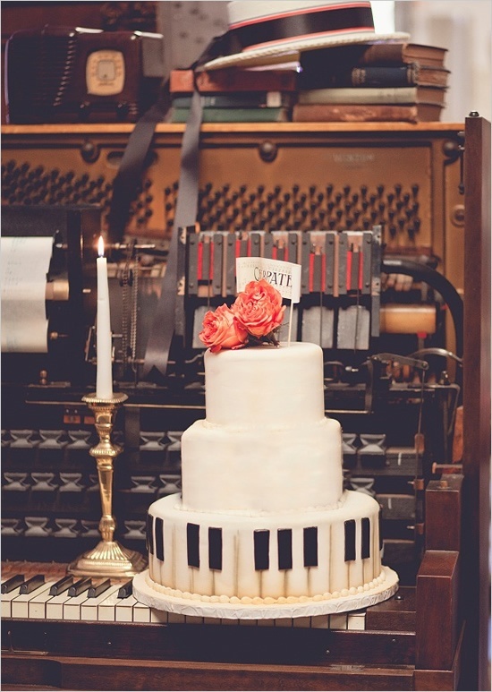 Piano Wedding Cake