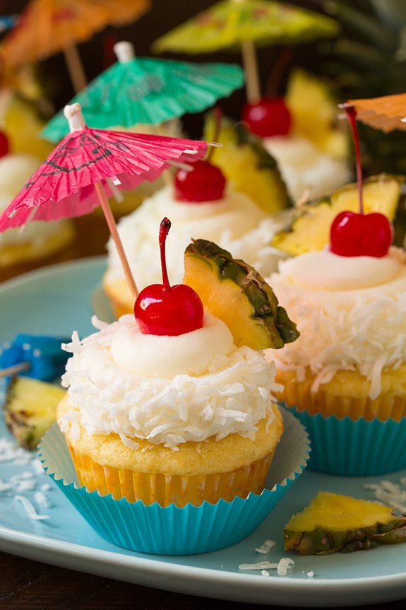 Pina Colada Cupcakes