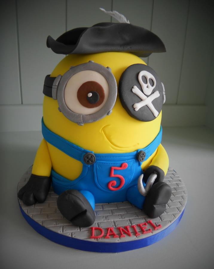 Pirate Minion Cake