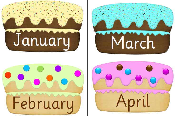 10 Photos of Birthday Cakes For Each Month Of The Year 10 Photos of Birthday Cakes For Each Month Of The Year
