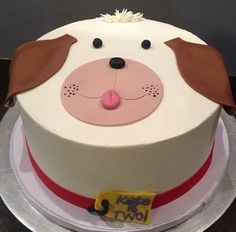 Puppy Dog Birthday Cake Puppy Dog Birthday Cake