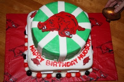 Razorback Birthday Cake