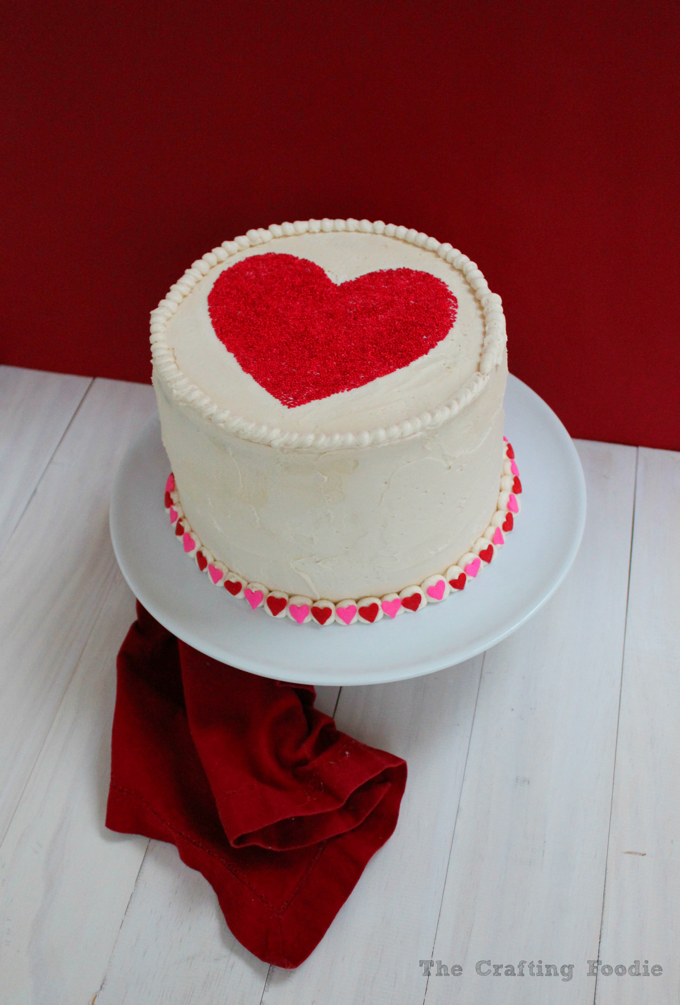 Red Velvet Cake for Valentine's Day