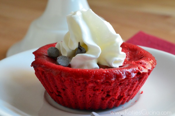 Red Velvet Cheesecake Cupcakes