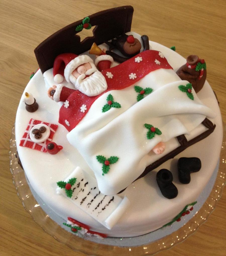 Santa Christmas Cake