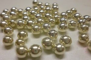 Silver Edible Pearls Cake Decorating