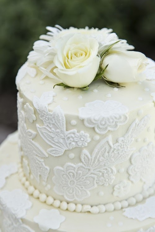 Simple Buttercream Wedding Cakes Designs