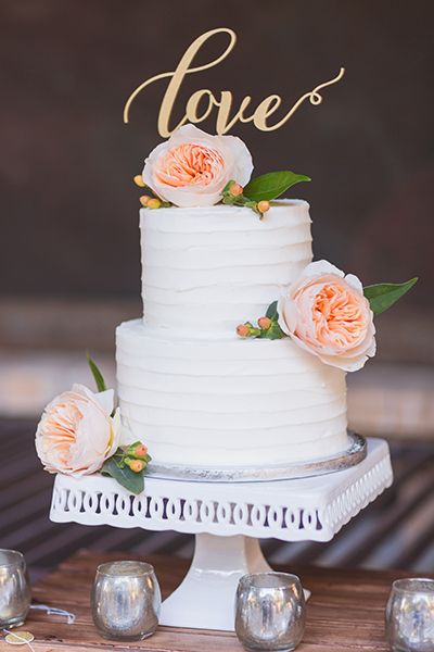 Small 2 Tier Wedding Cakes