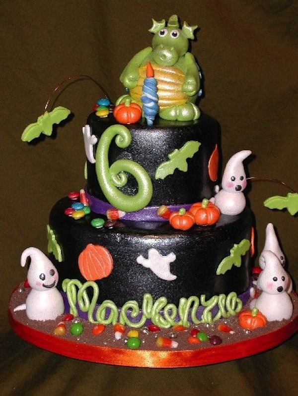 Spooky Halloween Birthday Cake