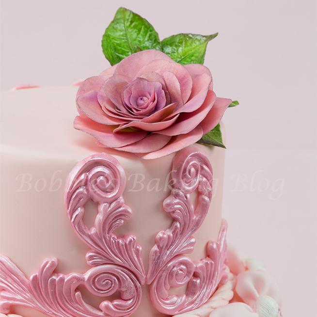 Sugar Paste Fondant Flower Rose Sugar Paste Fondant Flower Rose