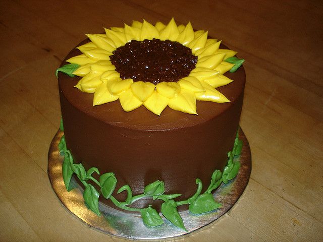 Sunflower Cake Designs
