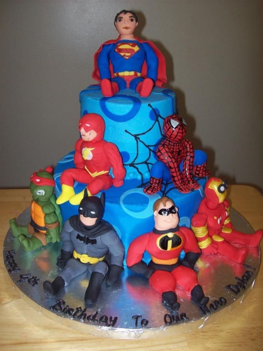 Super Hero Cake