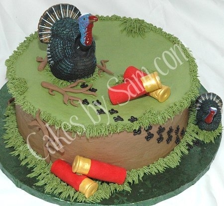 Thanksgiving Turkey Cake