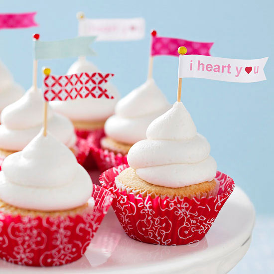 Valentine's Day Cupcake Decorating Ideas