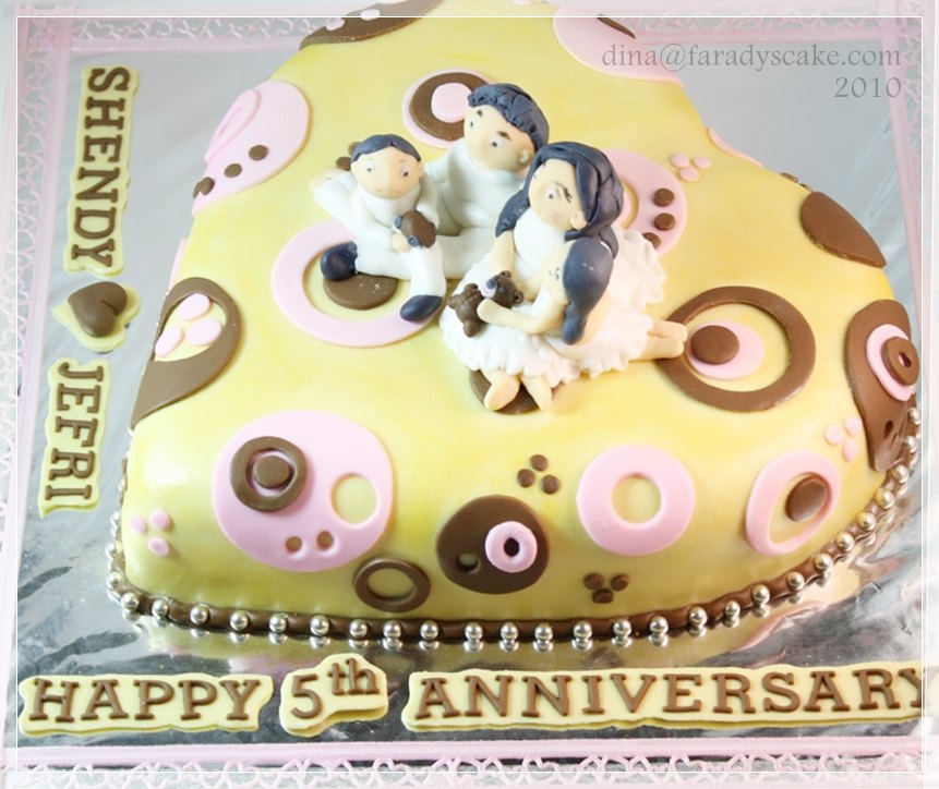 8 Photos of 5th Wedding Anniversary Cakes 8 Photos of 5th Wedding Anniversary Cakes