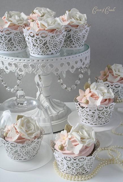 Wedding Shower Cupcake Decorating Ideas