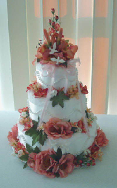 Wedding Shower Towel Cake Wedding Shower Towel Cake