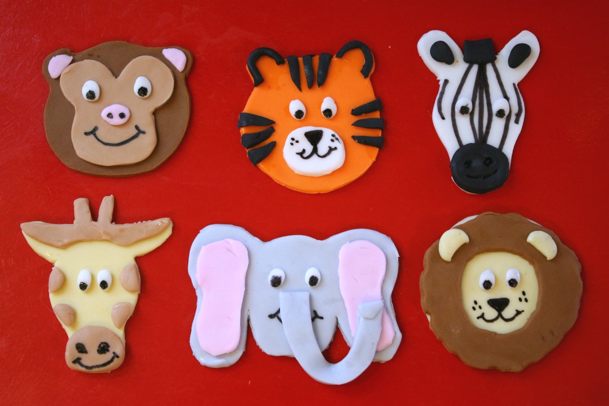 Zoo Animal Cupcakes