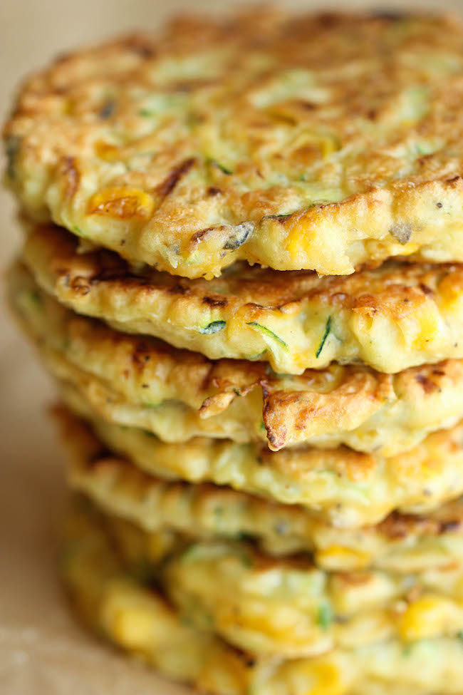 Zucchini and Corn Pancakes