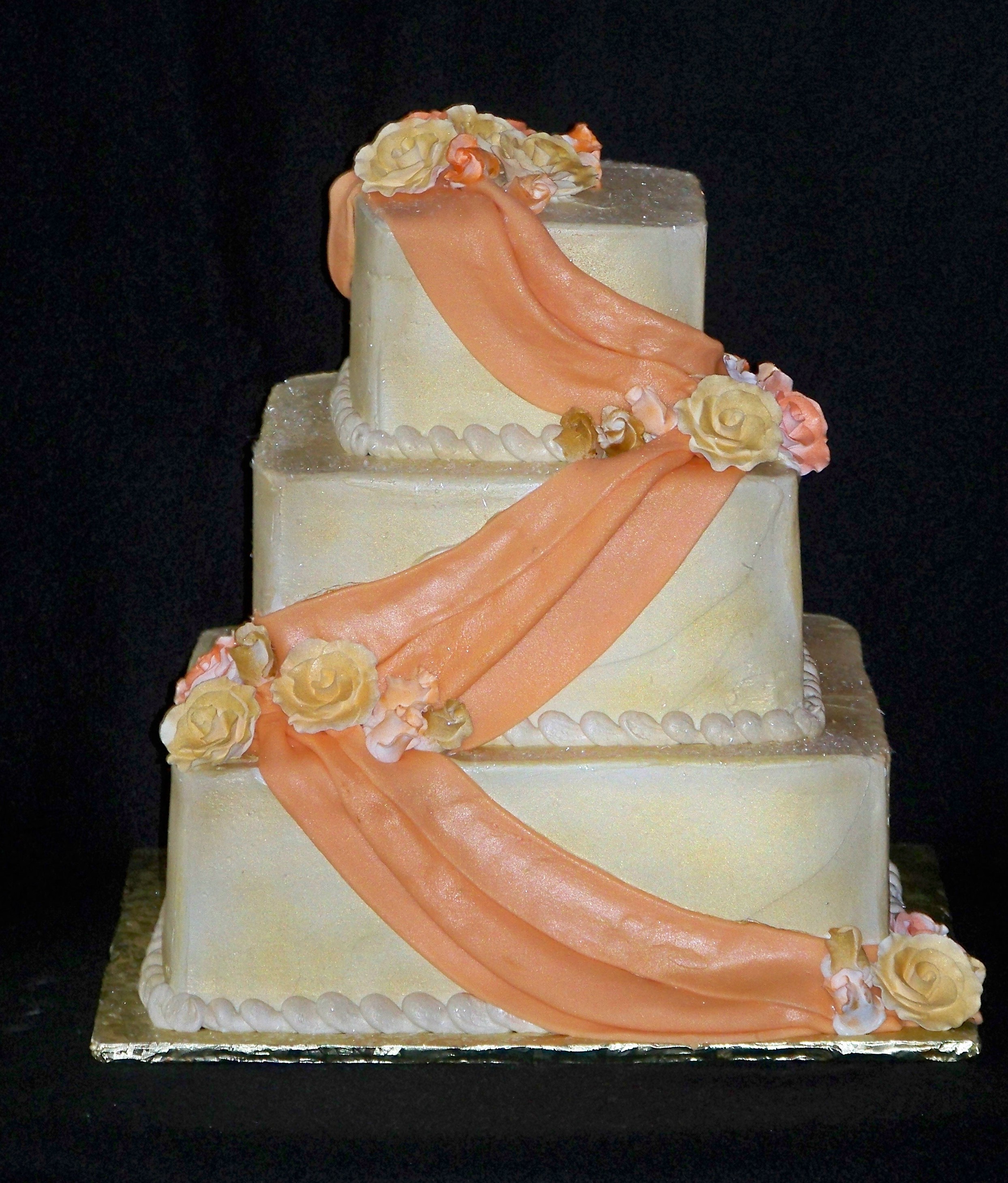 2 Tier Bridal Shower Cake
