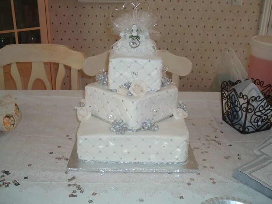 25th Anniversary Cake 25th Anniversary Cake