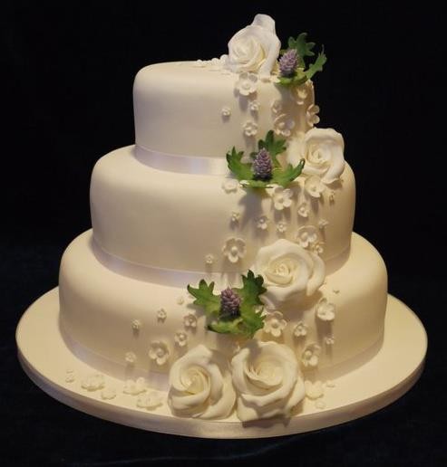 3 Tier Wedding Cakes for 150 People