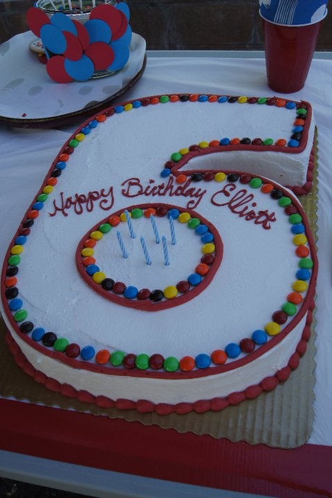 6th Birthday Cake