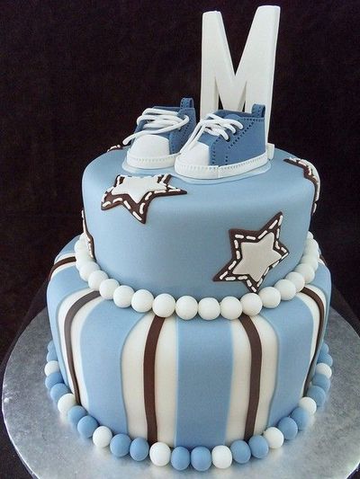 8 Photos of Baby Shower Cakes For Boys Shoes On Top Fwith 8 Photos of Baby Shower Cakes For Boys Shoes On Top Fwith