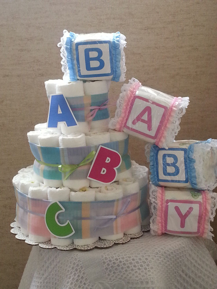 Baby Shower Gift Diaper Cake