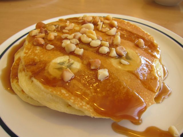 Banana Macadamia Nut Pancakes Ihop