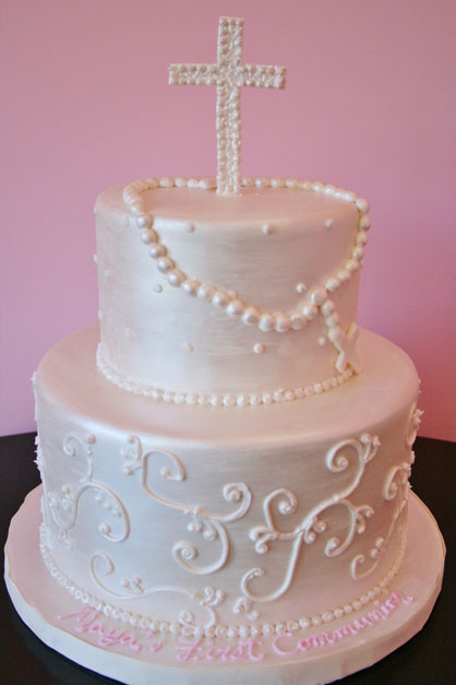 Baptism Christening Cake