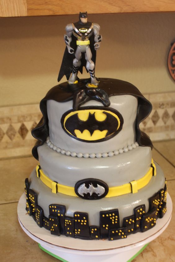 Batman Birthday Cake Batman Birthday Cake