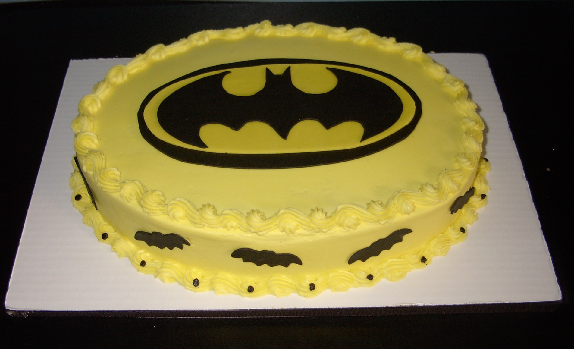 Batman Birthday Cake