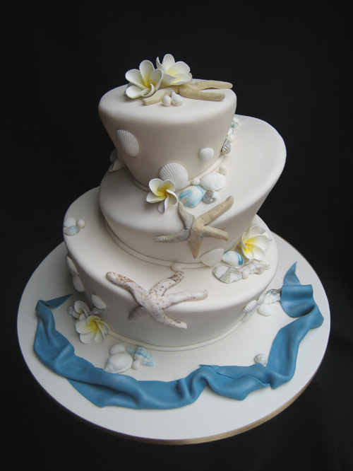Beach Theme Wedding Cake Beach Theme Wedding Cake